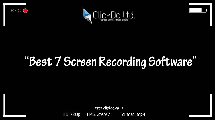 7 Software To Record PC & Laptop Screens For Digital Work 7 Software To Record PC & Laptop Screens For Digital Work
