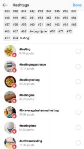 Add Unlimited Hashtags in Instagram