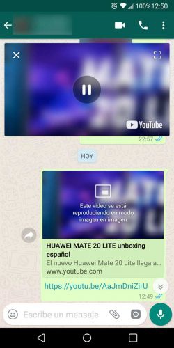 Floating Window - PiP Mode Feature in WhatsApp