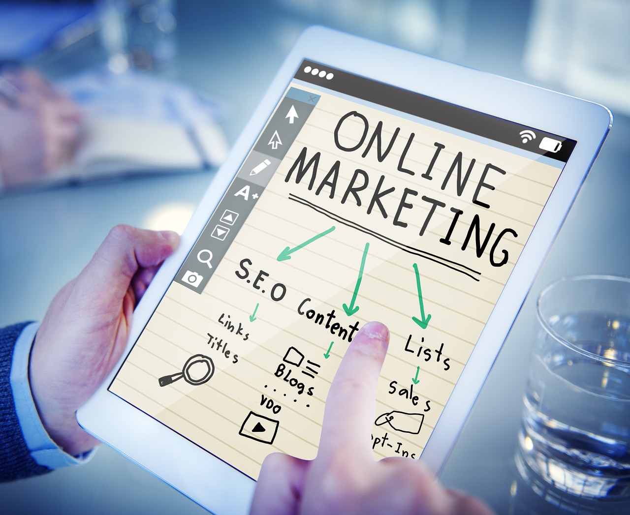 online presence using digital marketing