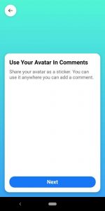 FaceBook Avatar app