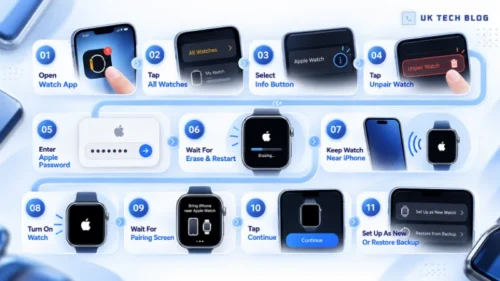 Reset an Apple Watch and Pair Again