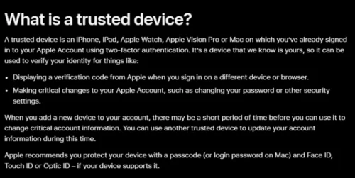 Trusted Device